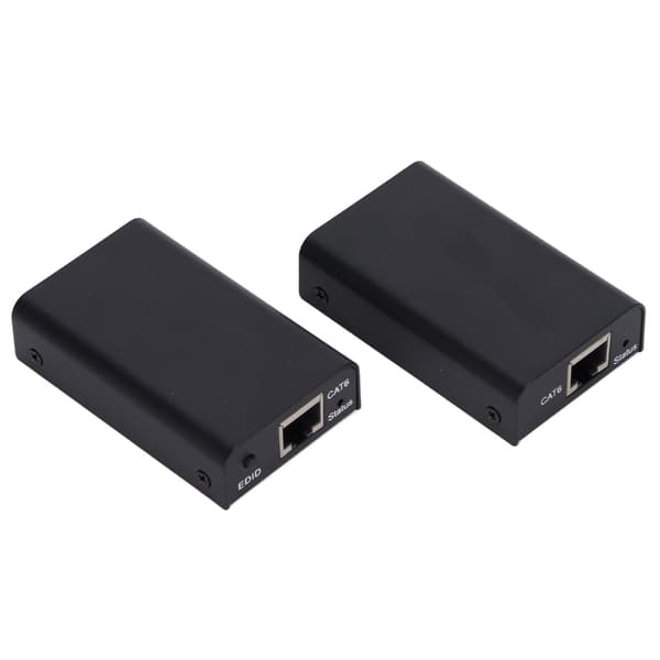HD Multimedia Interface Extender 1080P Cat6 Cat7 RJ45 PC Television Converter med EDID Copy 100‑240VAU Stik