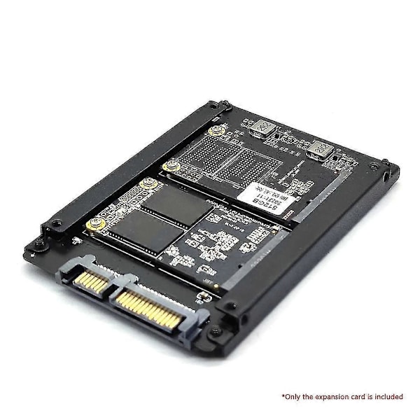 Dual Msata Til Sata 3.0 Adapter 2 I 1 Konverterkort For PC Laptop 6gbps