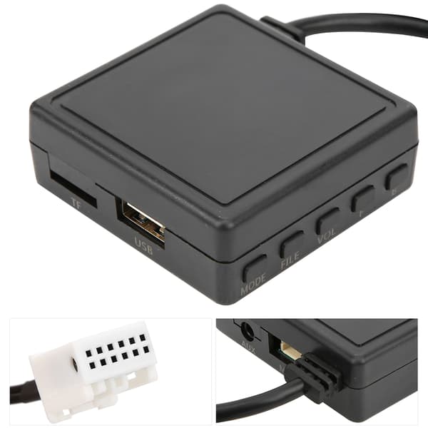 12-pin Bluetooth AUX-modul trådløs håndfri mikrofon egnet til Peugeot C2 C4 307 308