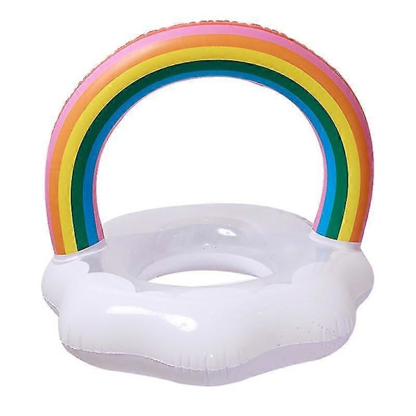Stor Uppblåsbar Magisk Pool Float med Glitter Inuti, Reparationskit Ingår, Badring