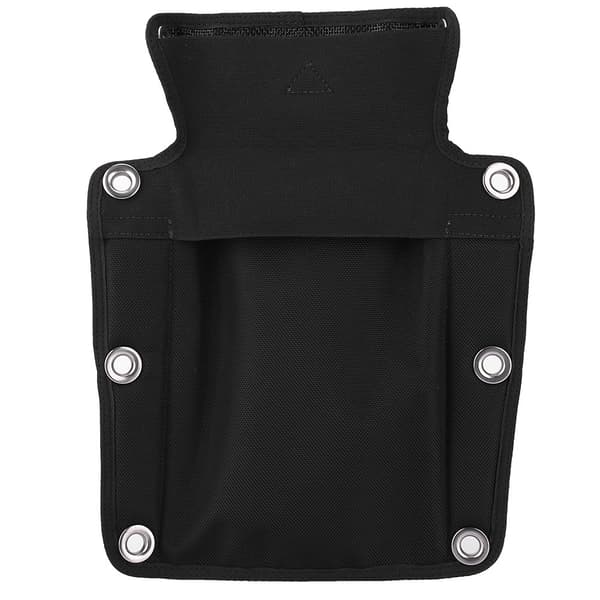 Sort Nylon Kraftig Teknisk Dykning Dykker Sele Backplate Bagplade PadRD-808