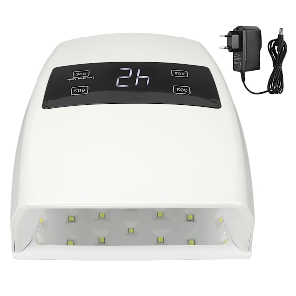 96W Neglelak Tørrer 32stk Lyschips 4 Timings LED Display Negle Gel Hærdende Lampe 100‑240V EU Stik