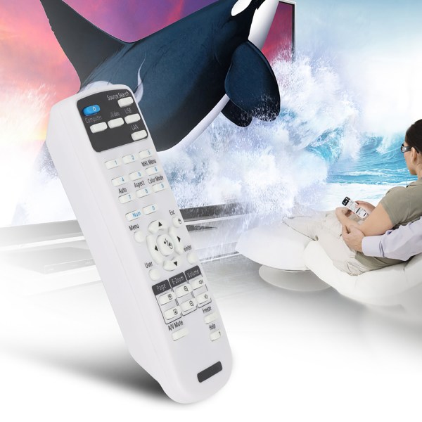 Erstatning av fjernkontroll for projektor for EX3220 EX5220