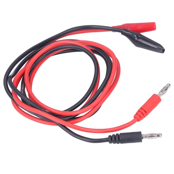 Krokodilleklemme Testledninger Bananplugg Multimeter Elektronisk Strømtester 2000V 20A 41in 104cm