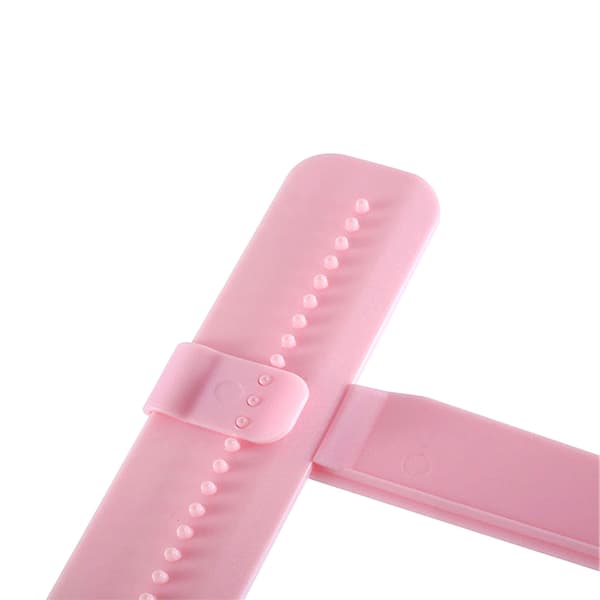Kakedekorering Vinklet Glasurspatel Justerbar Høyde Offset Spatel Rosa ABS for DIY Baking