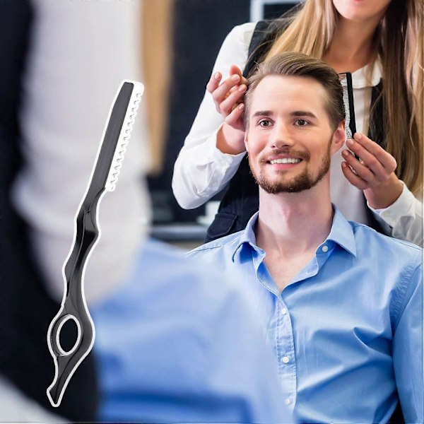 2 Stycken Hårstyling Rakkniv Hårstyling T för Salong Hemanvändning