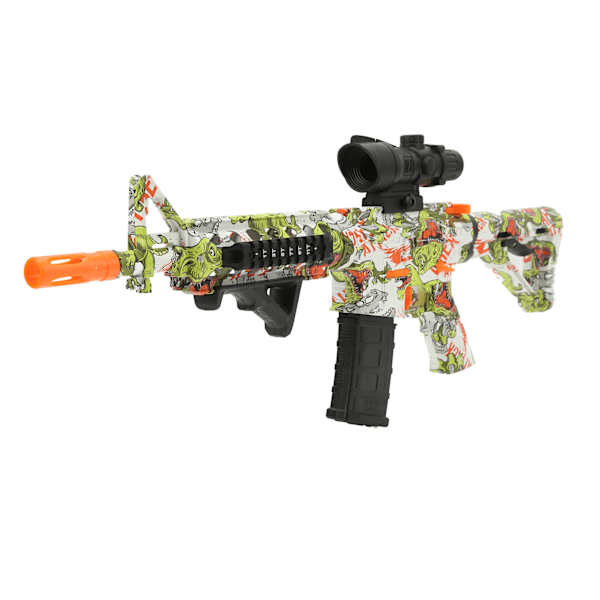 Gel Ball Surge Blaster M4A1 -sähköinen vesigeeliammuntaleikku, jossa suojalasit - sopii takapihan hauskoihin joukkuepeleihin - 40 000 vesikuulaa