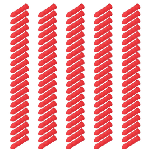 100 st Caulk Saving Cap Open Caulk Tube Tätning Bevarande Latex Caulk Cap Saver