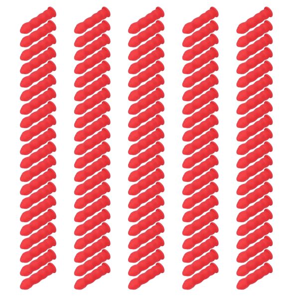 100 stk Caulk Saver Cap Åpen Caulking Tube Forsegling Bevarende lateks Caulk Cap Saver