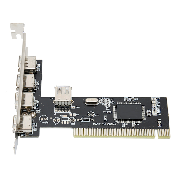 PCI-laajennuskortti 4-porttiseen USB2.0-hub-sovittimeen, nopea muuntaja, universaali PC-lisävaruste