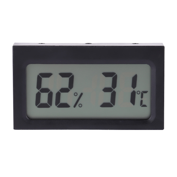 Bærbart digitalt LCD-termometer Hygrometer 0~50℃ 25%RH~98%RH