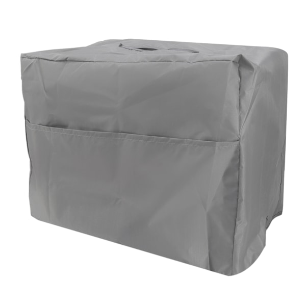 Svetsmaskin baldakin vattentät 190T silverpläterad polyestertaft UV-skydd svetshjälm dammskydd för trädgård balkong 50x25x31cm/19.7x9.8x12.2in grå