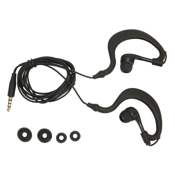 Over Ear langalliset nappikuulokkeet vedenpitävät melua vaimentavat Plug and Play Mukavat langalliset urheilunappikuulokkeet mikrofonilla ja cover
