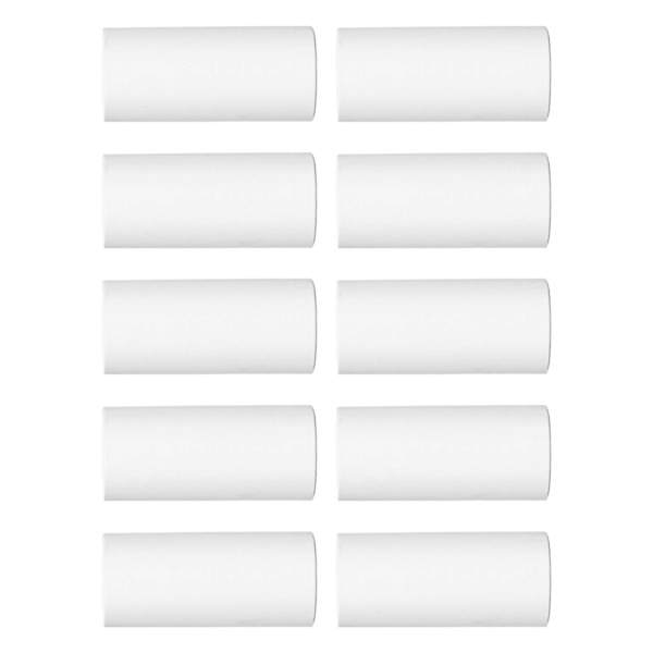 10 kpl tulostettavia paperirullia, valkoisia tulostettavia lämpöherkkiä paksuja paperirullia pienille tulostimille