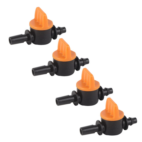 50 stk Drypvandingsventil 4/7 mm ydre diameter 6 mm/0,2 tommer Drypvandingskoblingsventil til kunstvandingssystem