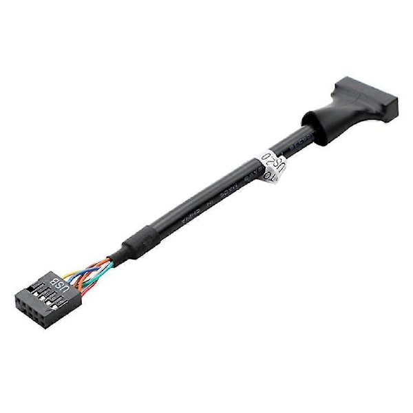 Usb 3.0 19-nastainen uros - naaras Usb 2.0 9-nastainen emolevyn koteloadapterikaapeli