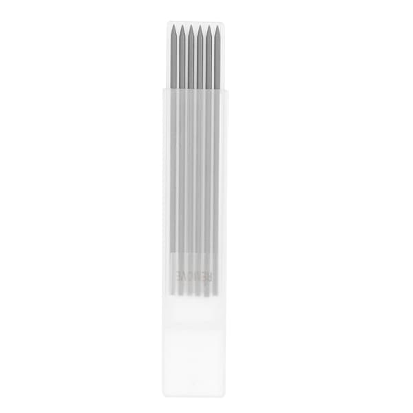 Tømrerblyant Refill 2,8 mm HB Markeringsværktøj Sæt Kit til Træbearbejdning Sort Grafit 6 stk. 6 stk.