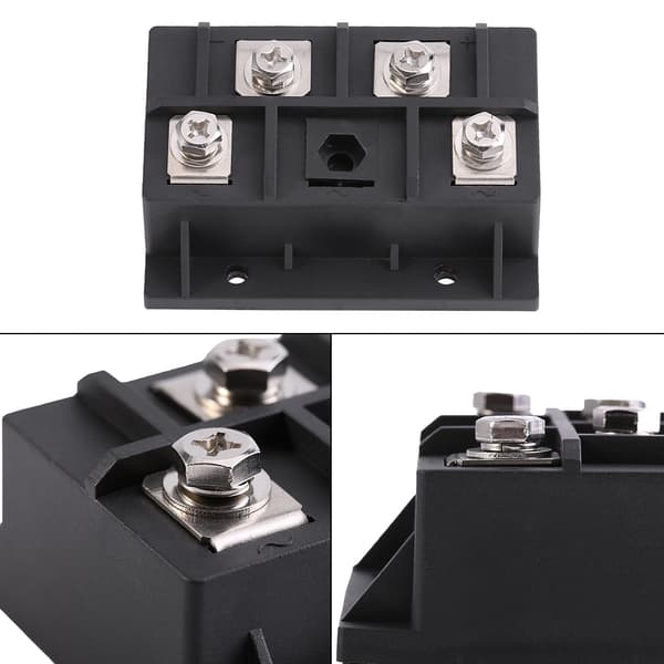 1 stk 200A 1600V Høyeffekts enfaset diodelikeretterbromodul 4 terminaler