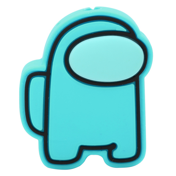 Data Line Protector Cute Cartoon USB Charging Cable Protective Sleeve for Smart PhoneBlue