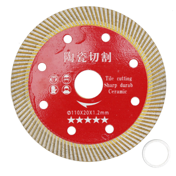Ceramic Cutting Disc Diamond Material Porcelain Polishing Saw Blade for Angle Grinder