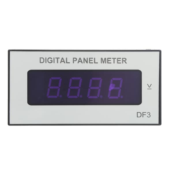 BERM Digitalt Panelmåler Digital Display Spændingsstrømmåleinstrument DF3 DC500V