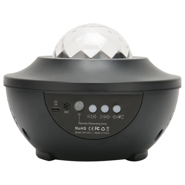 Stjernelysprojektor RGB Bluetooth musikk laserlysprojektor med fjernkontroll