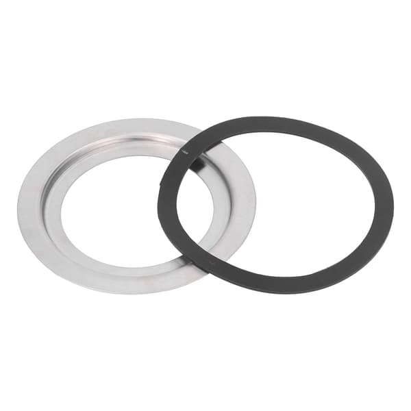 140 mm matavfallskvernadapter 140 til 110 mm diameter rustfritt stål vask matavfallskvernadapter