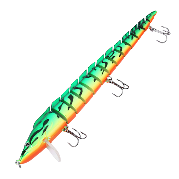 Y176 23cm/46g Undervannslys Flerleddet Livaktig Kunstig Agnsfiske Lokke Swimbait Tilbehør3#