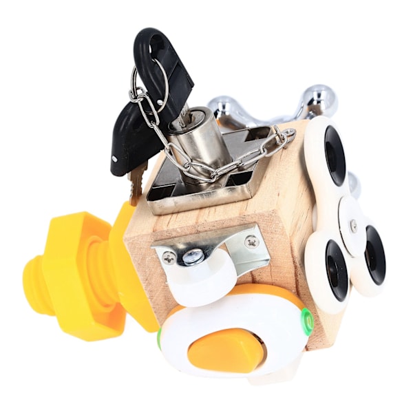 Fidget Sensorisk Busy Toy Konsentrasjonstrening Pedagogisk Fidget Toy Cube for Hjem Reise Type 1