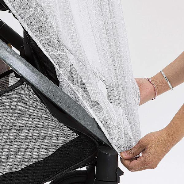 Åndbare Baby Myg- og Insektnet til Barnevogne, Joggere, Pack N' Plays, Autostole og Vugger - 2-pak