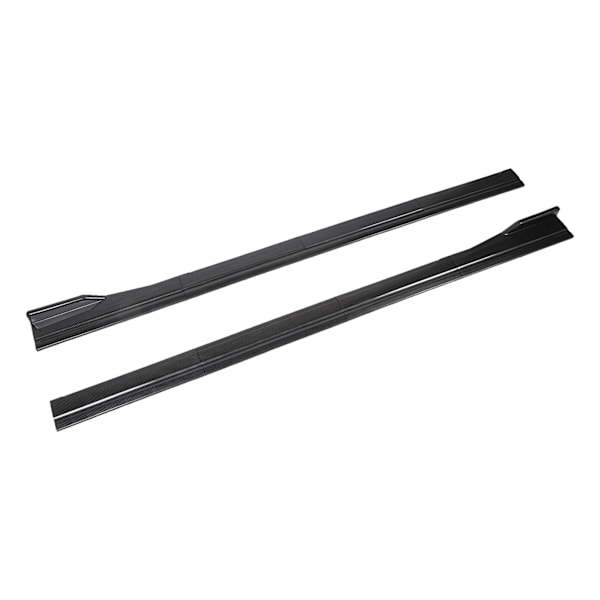 Bilsideskjol 200 X 11cm Kolfiber Stil 4 Sektionstyp Vänster Höger Sido Kjolar Splitter för Universal Bilar