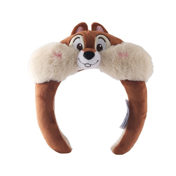 Plysset pandebånd Cartoon Fuzzy Makeup Kosmetisk brusebad plysset hårbøjle til voksne børn Type B