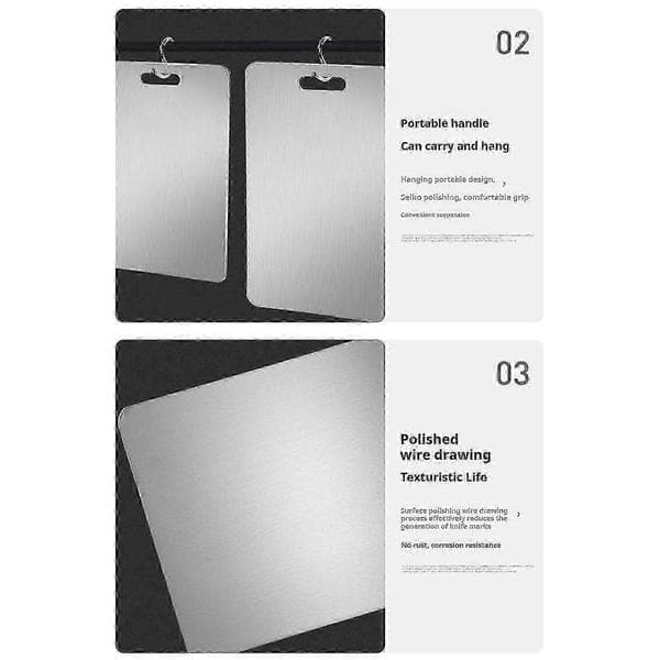 Titanium Cutting Board Compatible with Kitchen with Double-Sided Design, 40cm*60cm G