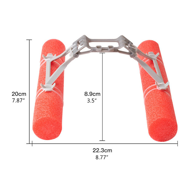 Vedenkestävä DJI Mini 3 Pro -laskeutumisjalkojen kelluvuustikkujen koulutuspaketti, drone-lisävarusteet, laskeutumisliukukellukesarja