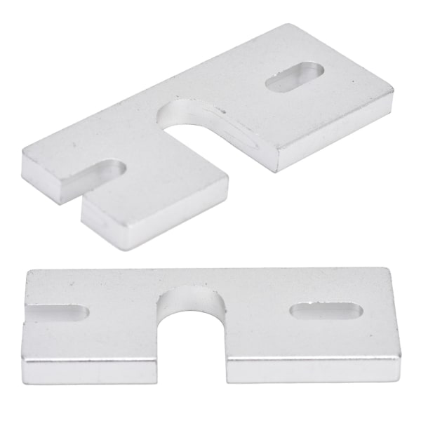 2st Hot End Fast Plate Mount Aluminiumlegering rektangulär för Reprap V6 3D-skrivare