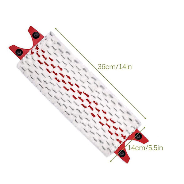3 kpl Kestävät Mikrokuituiset Vaihtomoppipäät Vileda UltraMax -moppiin, 36*14cm