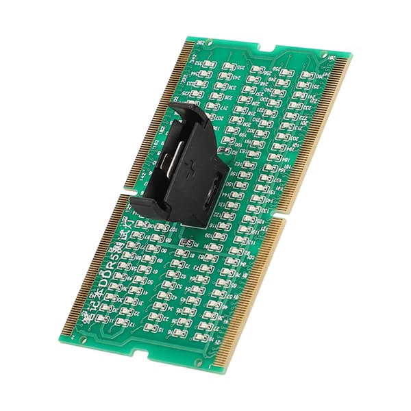 RAM-minnesplatstestkort PCB Notebook Diagnostiskt testkort för DDR5-gränssnitt moderkort med LED-indikator