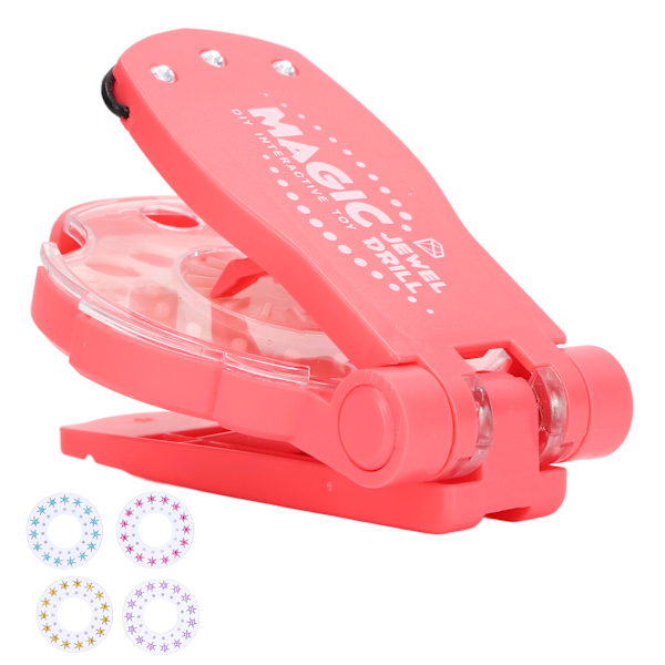 Jewel Refill Set Vacker Attraktiv Lätt Snygg DIY Barn Magisk Nagelrigg för Flickor