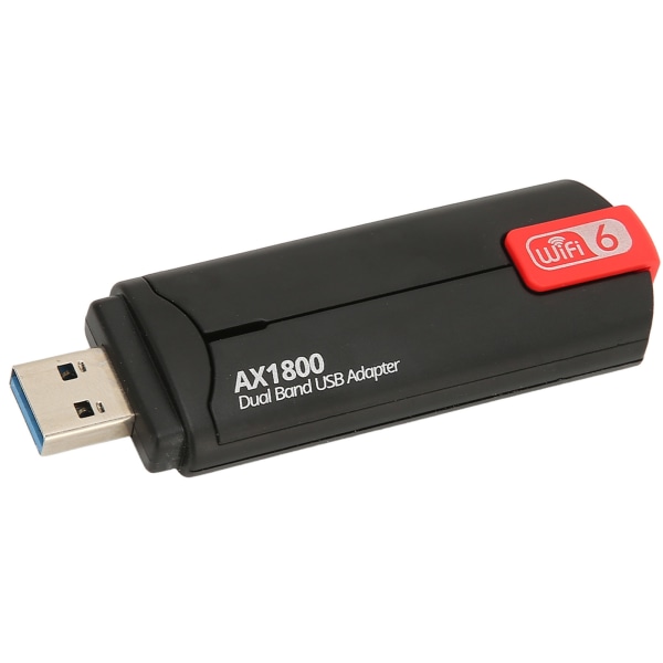USB WiFi-sovitin 1800Mbps vakaa signaali USB3.0 MU MIMO-tekniikka WIFI6 langaton Internet-kortti kotitoimistoon