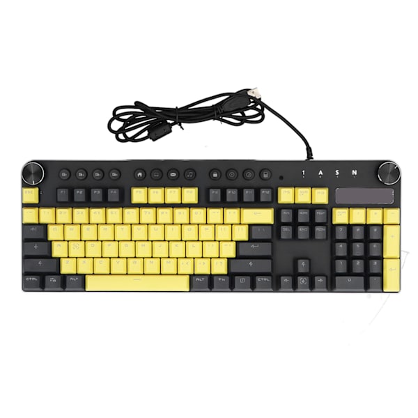 Magisk raffinert mekanisk tastatur NKRO Sterk kompatibilitet Stabil Mutiple bakgrunnsbelysningsmoduser Kablet tastatur for PCLinear Action