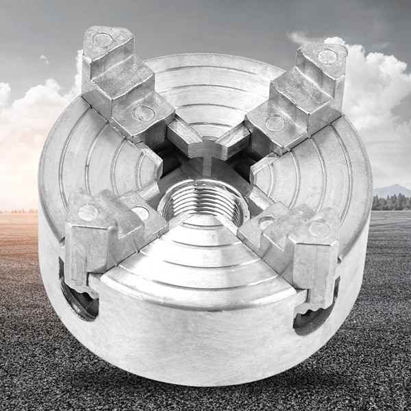 Z011A zinklegering 4-käft chuckklämma tillbehör för minimetallsvarv