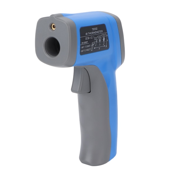 Infrared Thermometer Accurate Contactless LCD Backlit Display Handheld Digital Thermometer for Industrial KitchenTS550 (‑50°C~550°C, ‑58°F~1022°F)