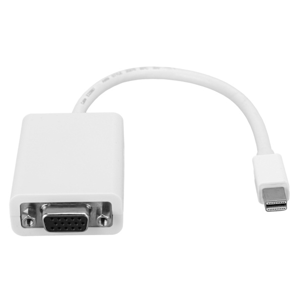 Mini DP han til VGA hun-konverter High Definition 6,7 tommer adapterkabel til computer
