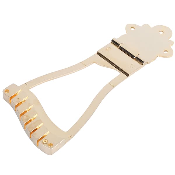 Guldent brostykke til hule jazz archtop guitar musikinstrument tilbehør
