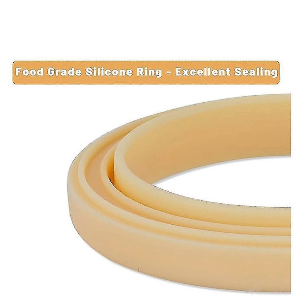 54mm Silikone Ring, 3-pak Gruppehovedpakning til Espressomaskine 878/870/860/840/810/500/450/ Sage 5
