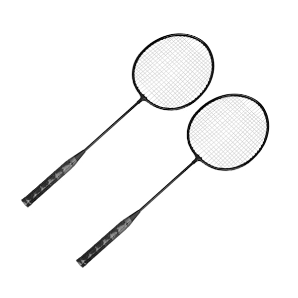 Badminton ketcher i delt jernlegering - Badminton ketcher til begyndere - Dobbelt badminton ketcher