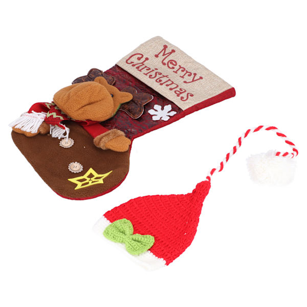 Vastasyntyneen valokuvausmakuupussi Hat Cute Exquisite Baby Infant Christmas Sleeping Bag PropsChristmas Deer