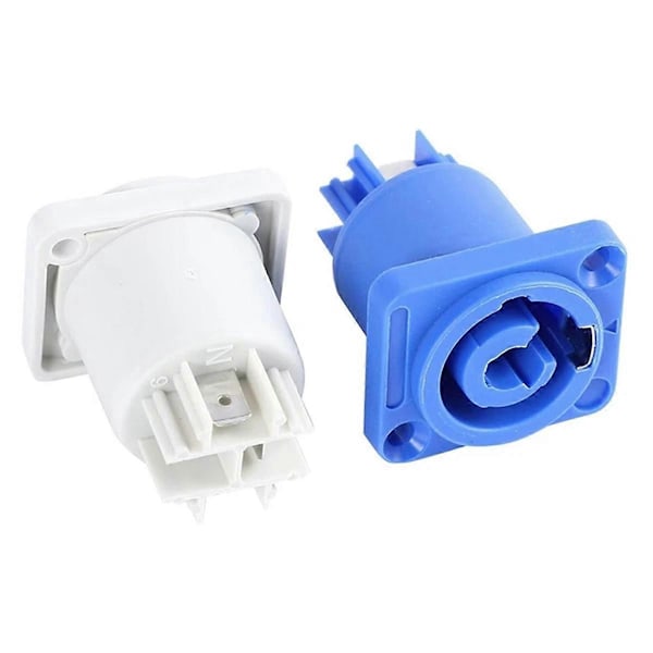 10 stk. Strøm Høyttaler Panel Socket Strøm 20A 3-pinners Socket, Inngang