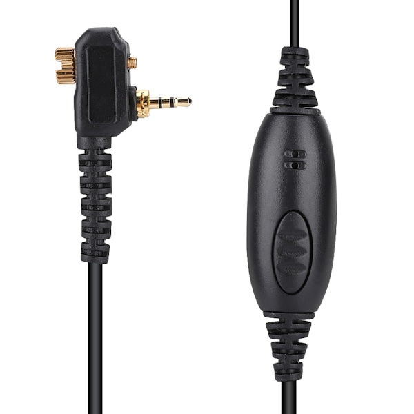 Police Earpiece PTT Headset Mic til Motorola Tetra Two Way Radio MTH800 MTP850 Walkie Talkie