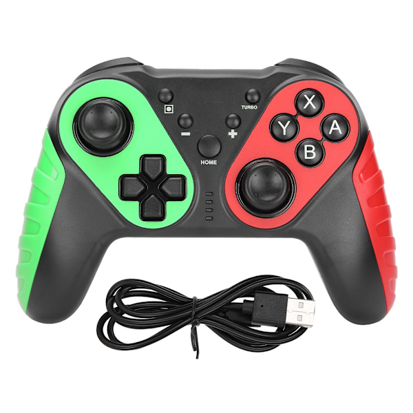 Bluetooth trådløs kontroller fjernkontroll joystick gamepad gyroskop for Nintend Switch ProGreen Pink